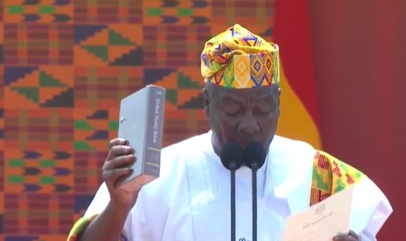 John Dramani Mahama sworn in as Ghana’s President