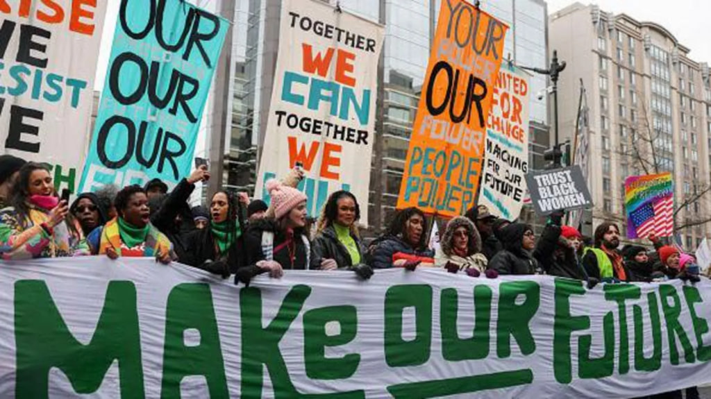 Massive Protests Erupt in Washington Ahead of Trump’s Inauguration