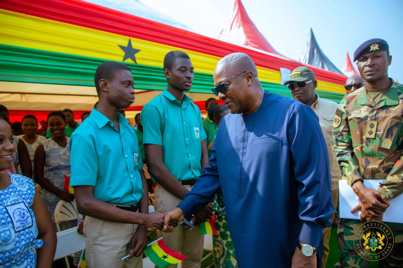 President Mahama Pledges to Upgrade Free SHS for Ghanaians