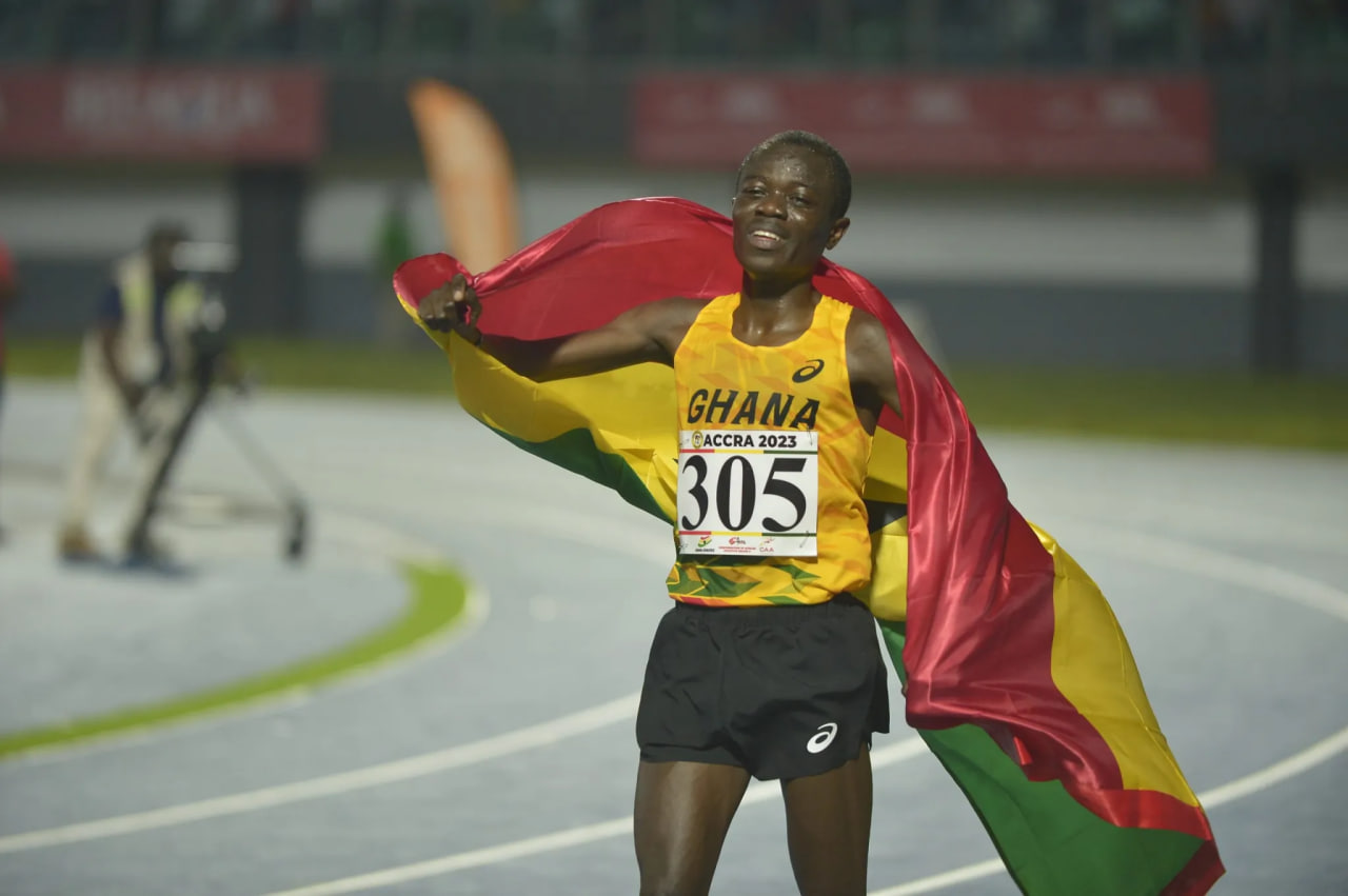 William Amponsah Breaks Ghana’s 10,000m Record in Style